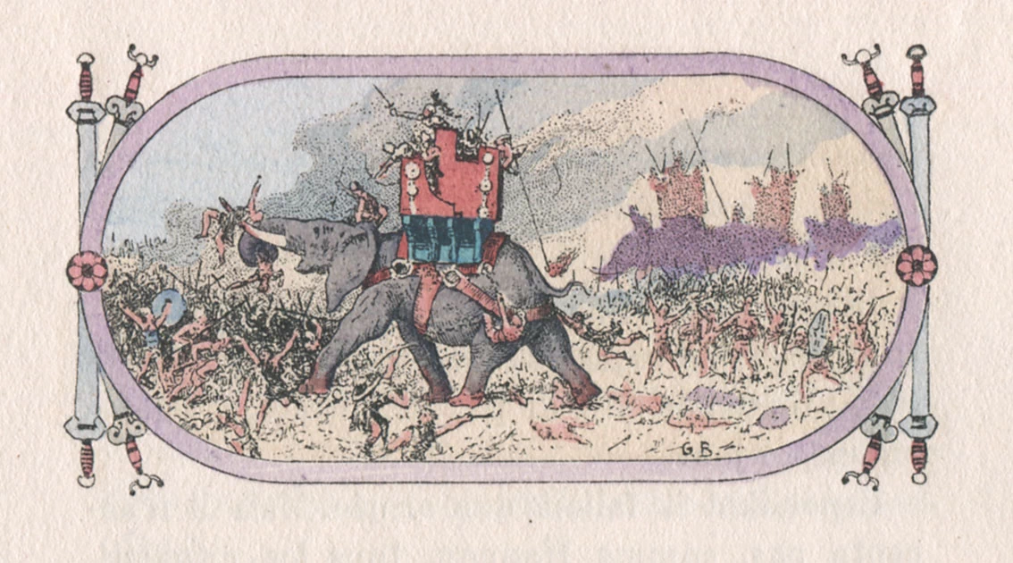 Illustrazione per Salommbo di Gustave Flaubert